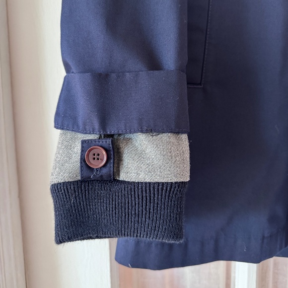 Armoire D’Homme Mens 2 in 1 Coat & Jacket - Dark Navy, 46 EU / 36 US - Picture 6 of 16